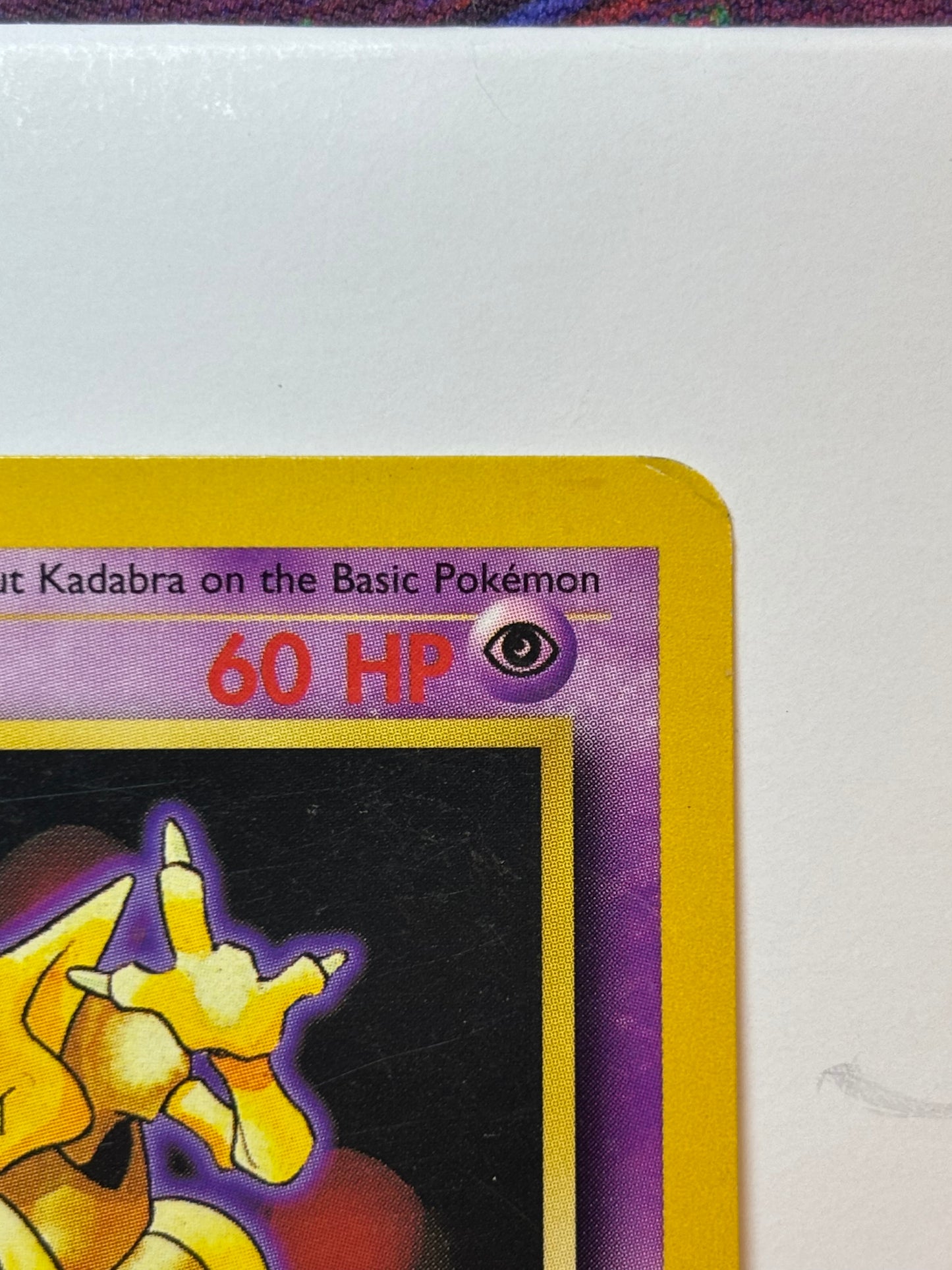 Kadabra 32 base set unlimited heavily played please refer