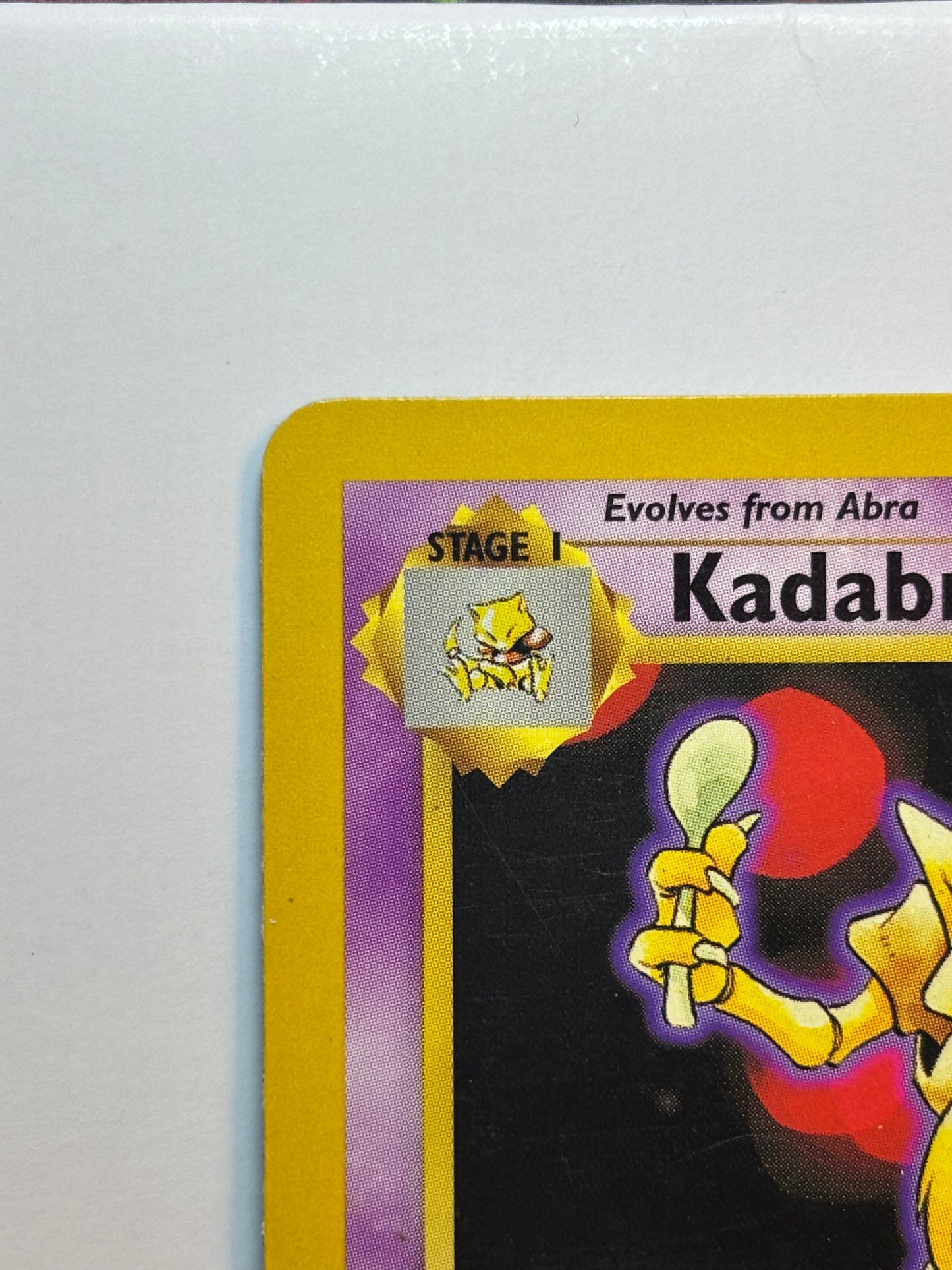Kadabra 32 base set unlimited heavily played please refer
