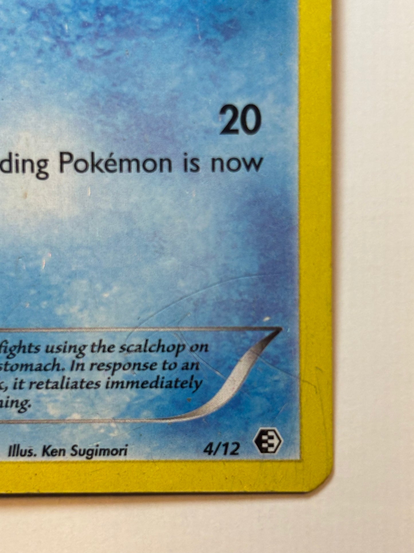 Oshawott 4/12 McDonald’s 2011 promo Very Heavily Played